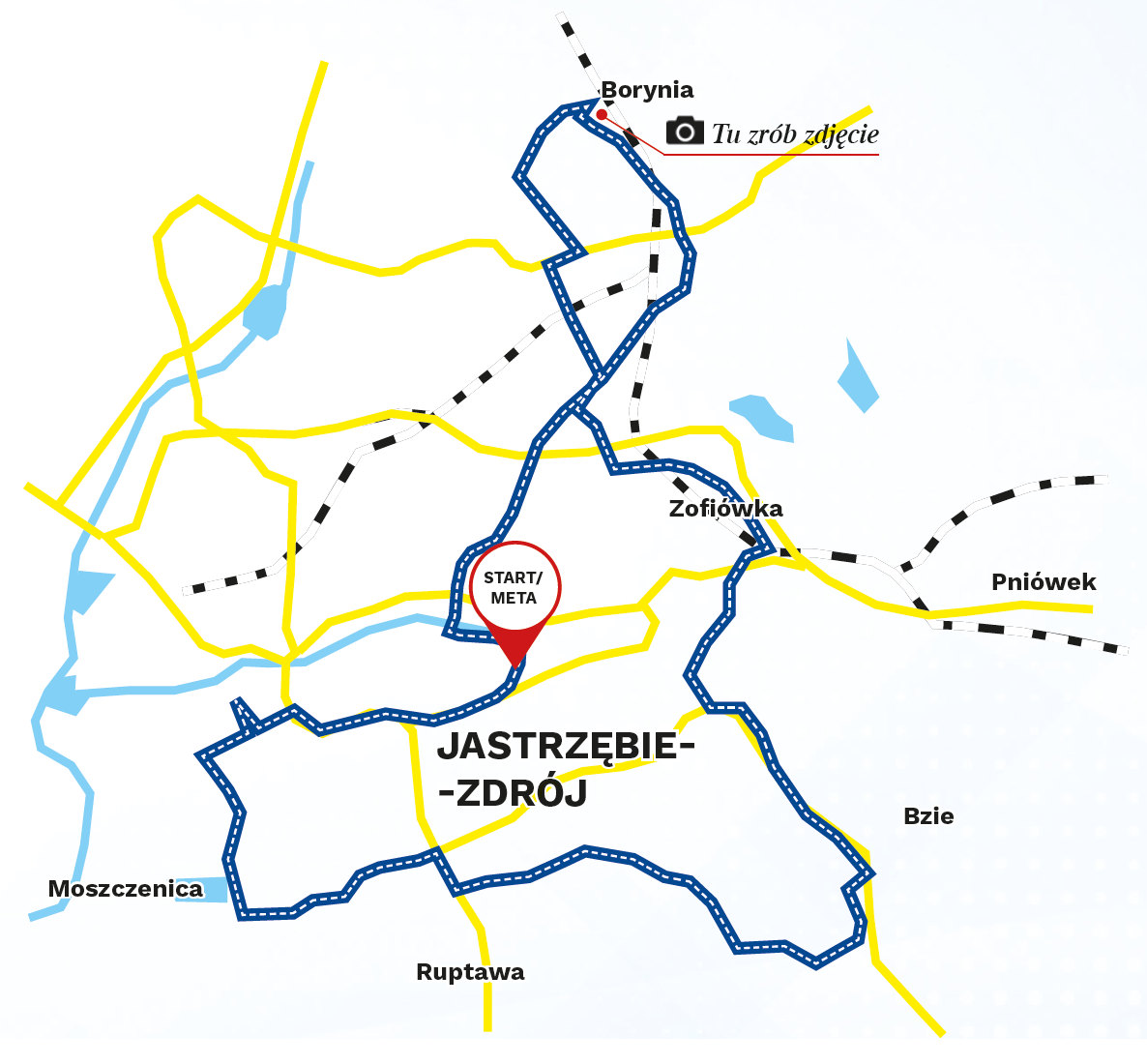 mapa_jastrzebie_górnicza